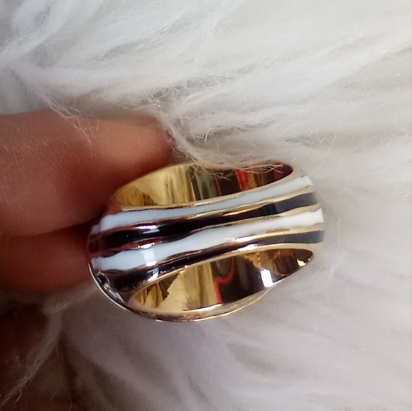 Rare Kate Spade Magnolia Bakery Pink Gold Red Cupcake Cherry Ring - Picture 15 of 16